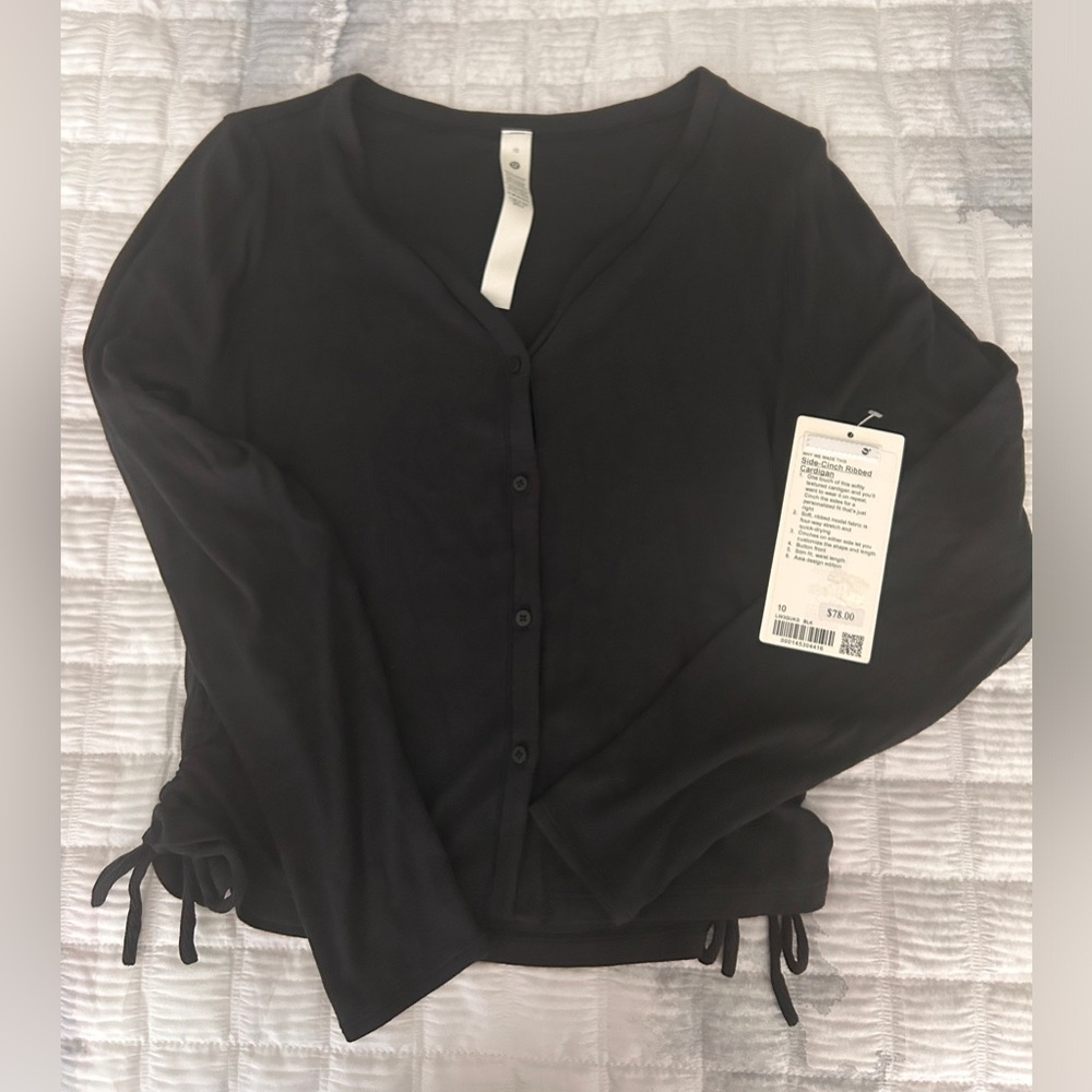Lululemon Side Cinch Cardigan